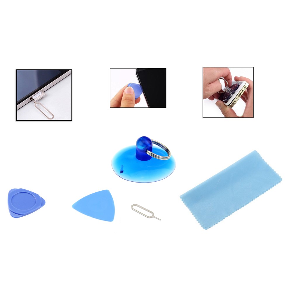 JF-8126 15 En 1 Outil De Réparation Ensemble D'outils D'ouverture D'ouverture Pour Iphone Samsung Etc.-5