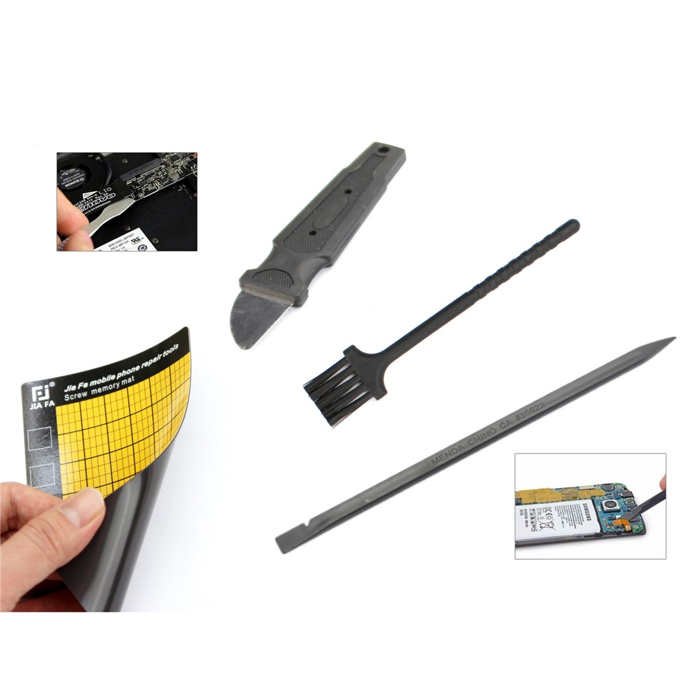 JF-8128 Professional 19-in-1 Screwdriver Pry Tool Disassemble Opening Repair Set for iPhone Samsung-3