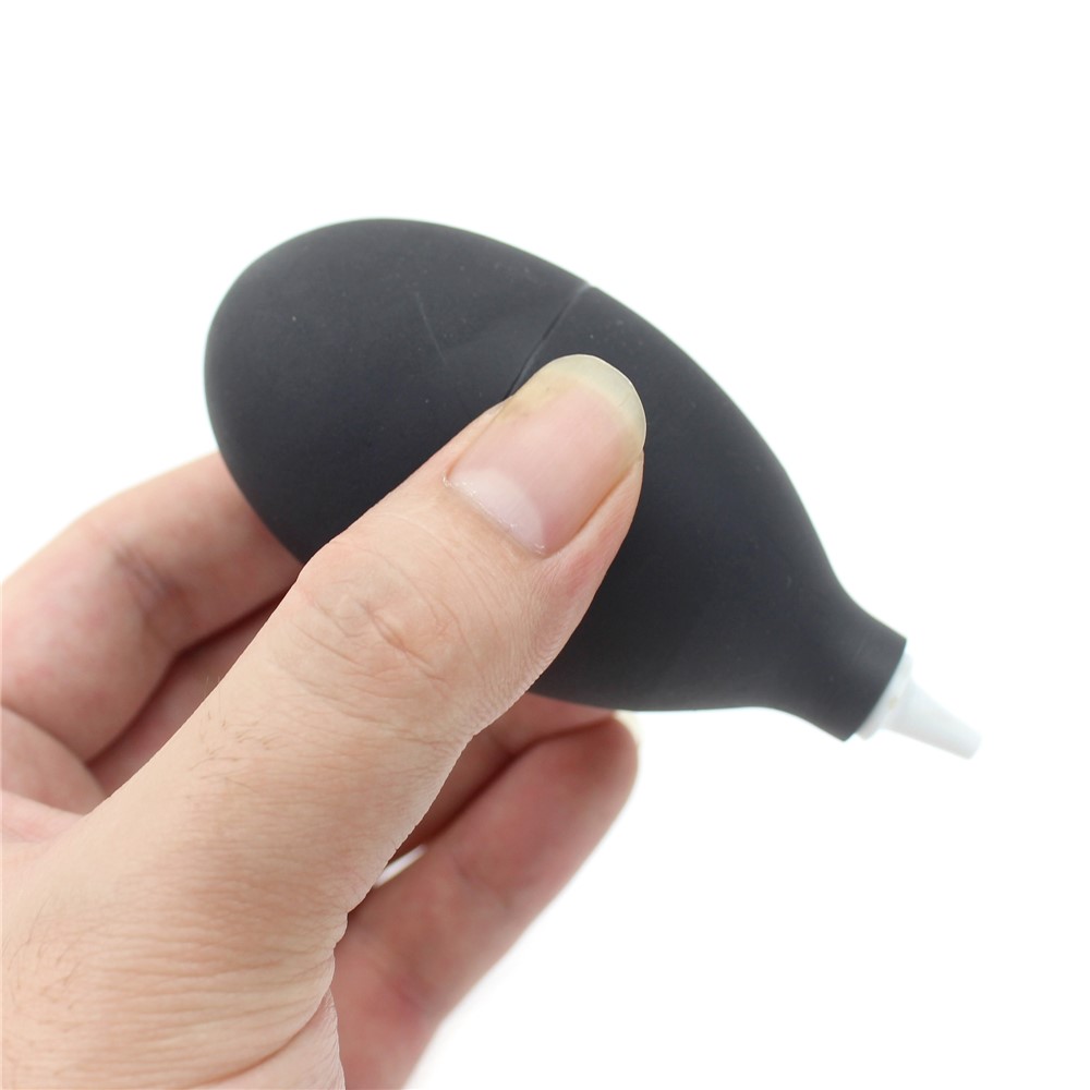 Ferramenta de limpeza anti-poeira de sopro de ar Squeeze Air Blower - negro-1