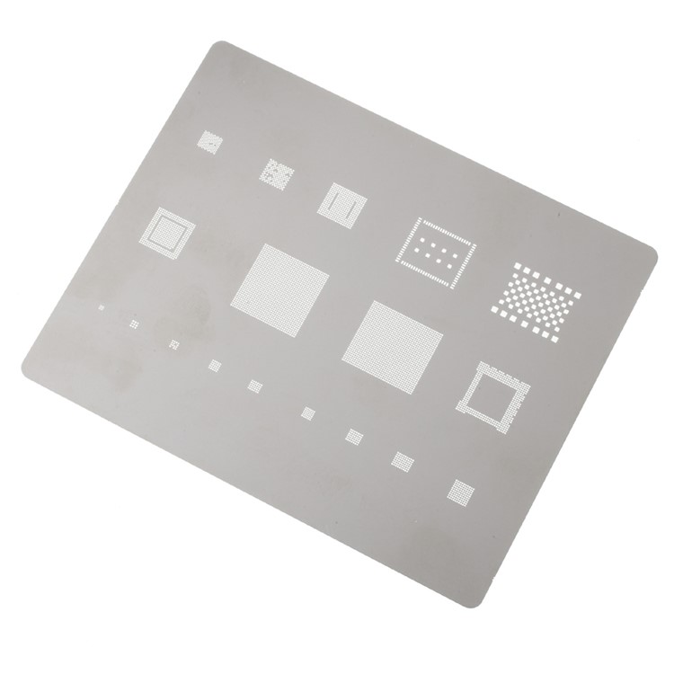 5Pcs/Set Solder Tin Plate BGA Steel Mesh IC Chip Plating Mesh for iPad Pro, iPad Mini, Etc.-2