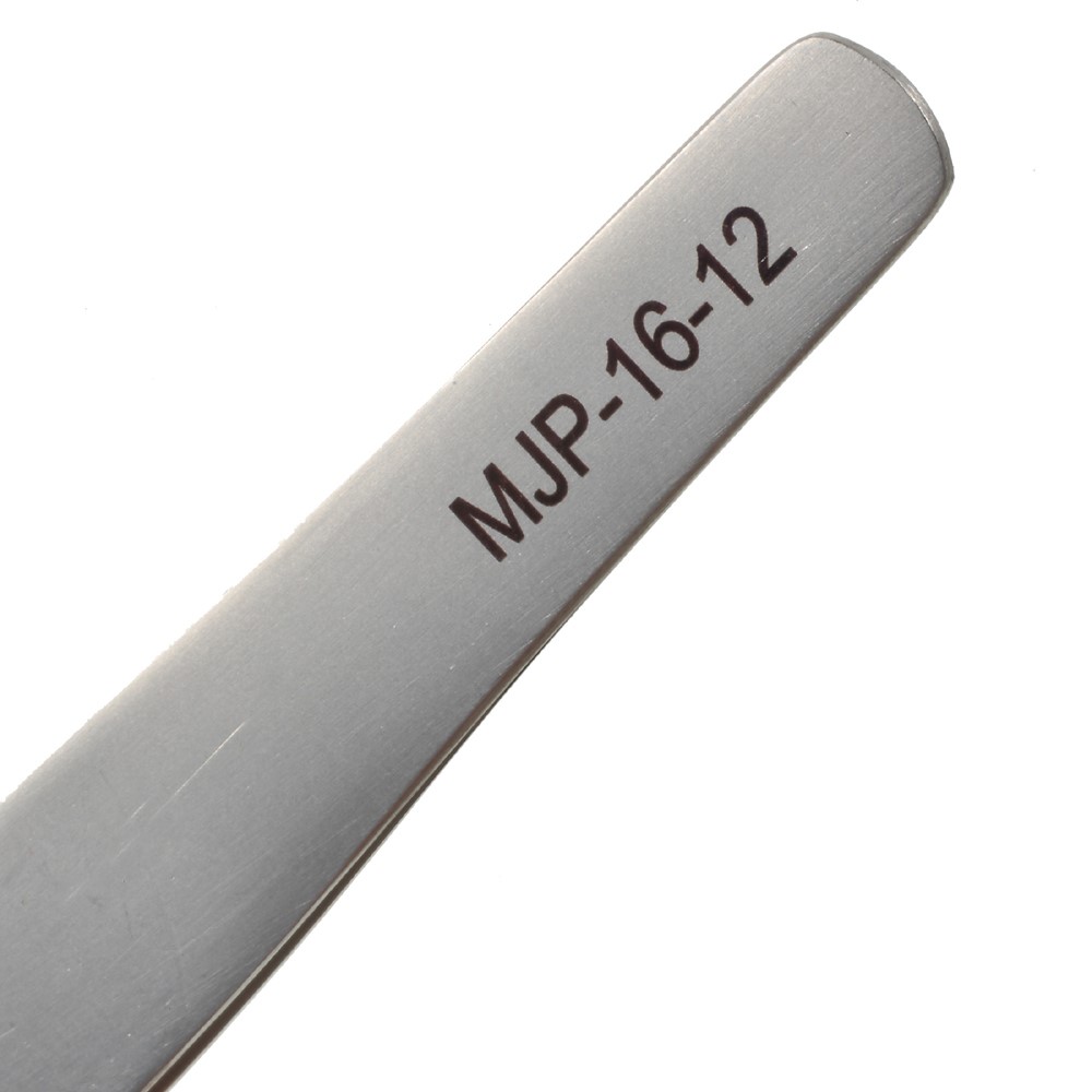 VETUS MJP-16-12 VETUS High Strength Stainless Steel Professional Curved Tip Tweezers Repair Tool - Style A-7
