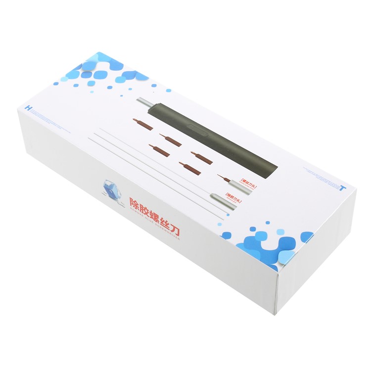 2-in-1 LCD Glue Clean Machine Electric Glue Adhesive Removing Screwdriver Tool Set-7