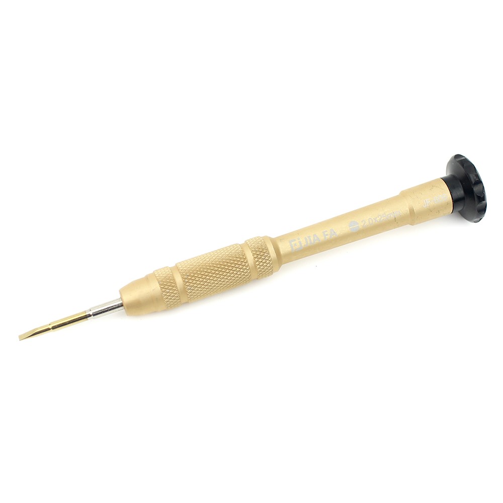 JF609 Professional Non-slip Handle Screwdriver Repair Hand Tool - Slotted 2.0-1