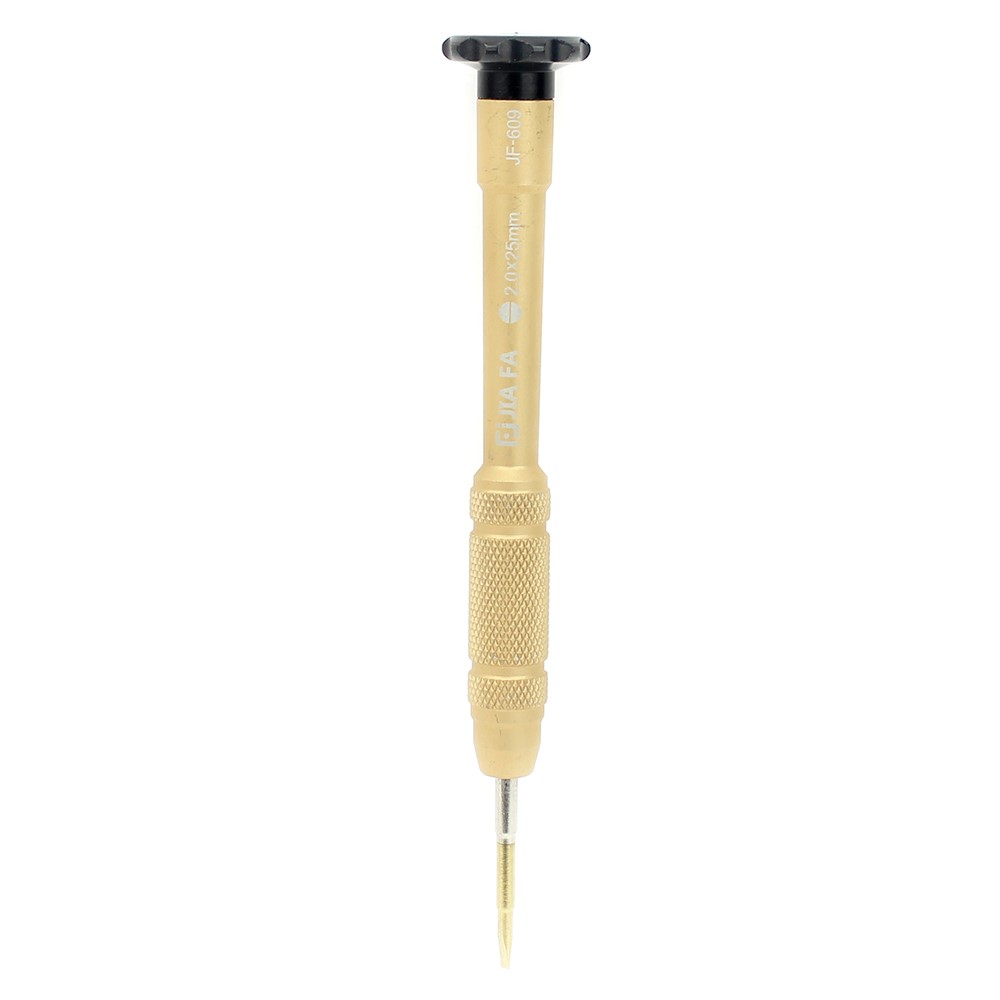 JF609 Professional Non-slip Handle Screwdriver Repair Hand Tool - Slotted 2.0-7