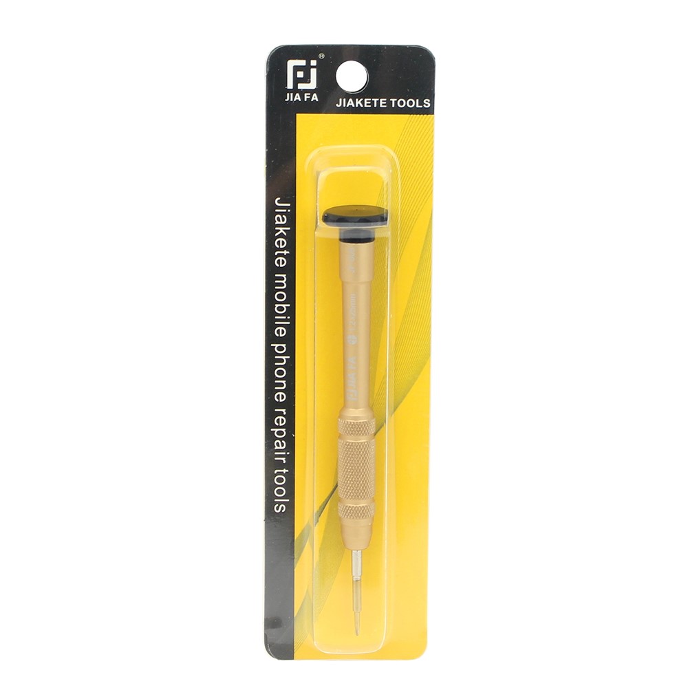 JF609 Professional Non-slip Handle Screwdriver Repair Hand Tool - Slotted 2.0-9