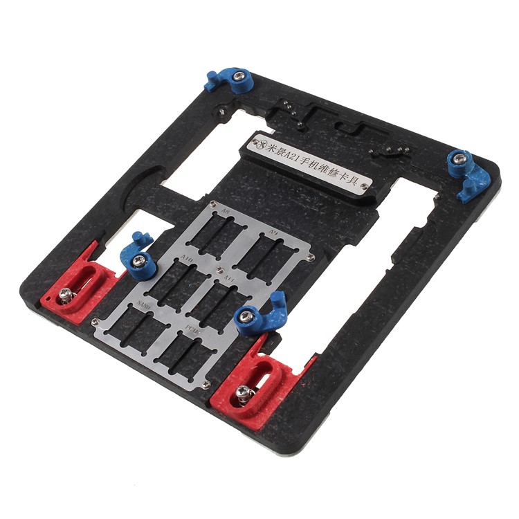 9 in 1 A21 Phone Motherboard Test Fixture for iPhone 8 Plus/8/7 Plus/7/6s Plus/6s/6 Plus/6/5s-5