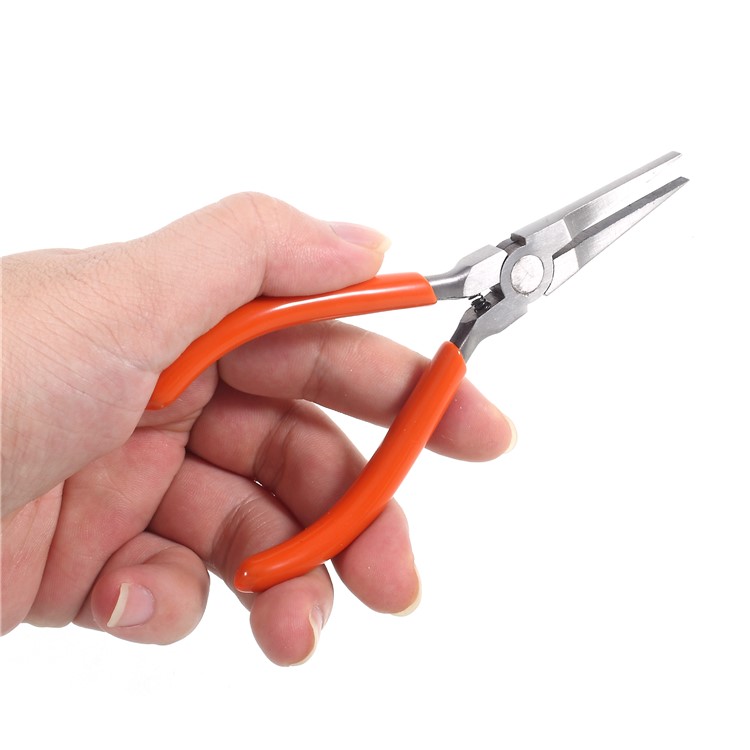 WLXY WL-18 Stainless Steel Flat Nose Plier Professional Hand Tool-3