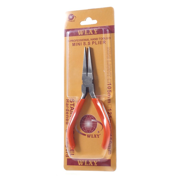 WLXY WL-18 Stainless Steel Flat Nose Plier Professional Hand Tool-6