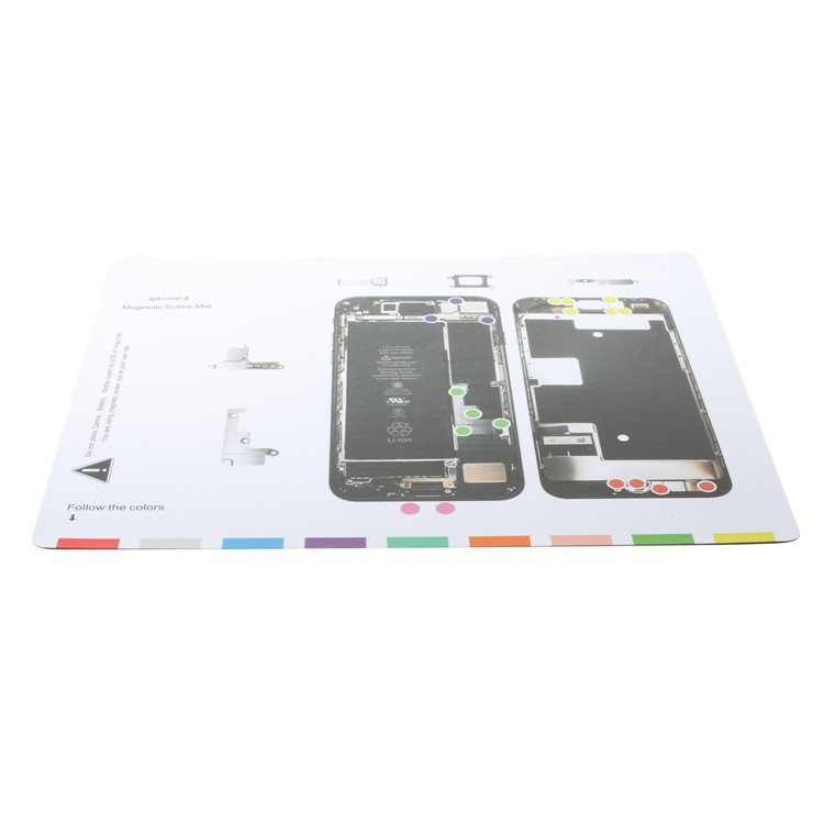 Magnetic Screw Keeper Mat Helping Repair Tool for iPhone 8-3