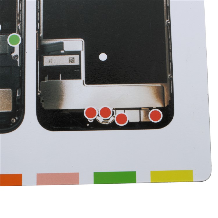 Magnetic Screw Keeper Mat Helping Repair Tool for iPhone 8-5
