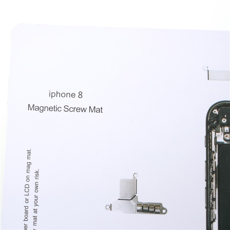 Magnetic Screw Keeper Mat Helping Repair Tool for iPhone 8-6