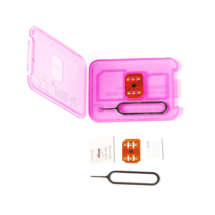 R-SIM 12 SIM Unlock Chip for iPhone X/8/8 Plus/7/7 Plus etc., up to iOS 11.1.2-3