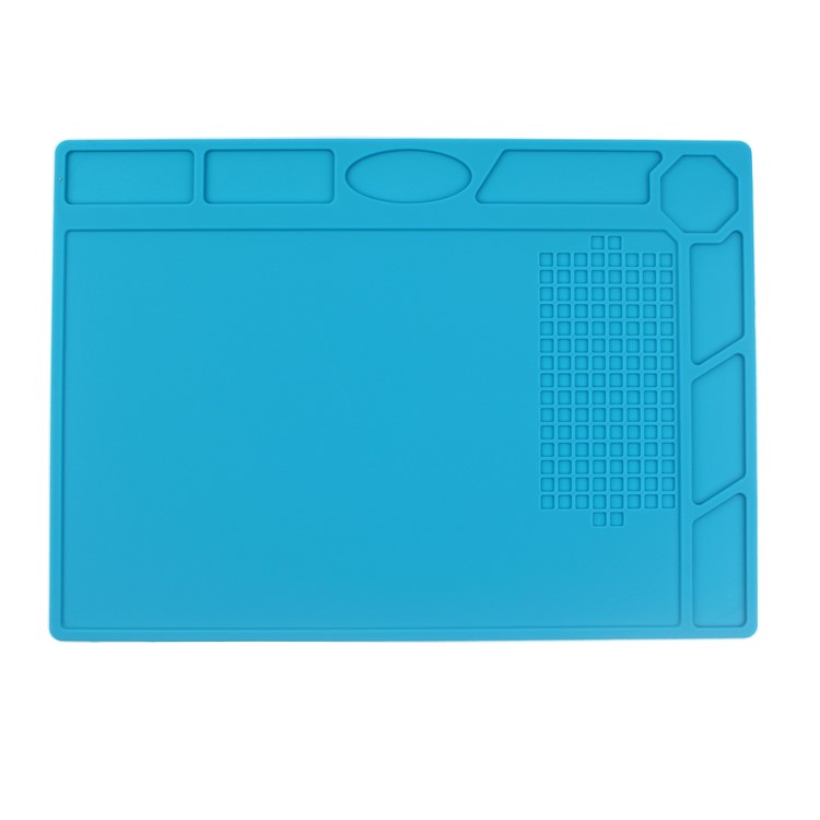 P8829 High Temperature Resistance Maintenance Silicone Soldering Station Mat Platform for Phone Repair-2