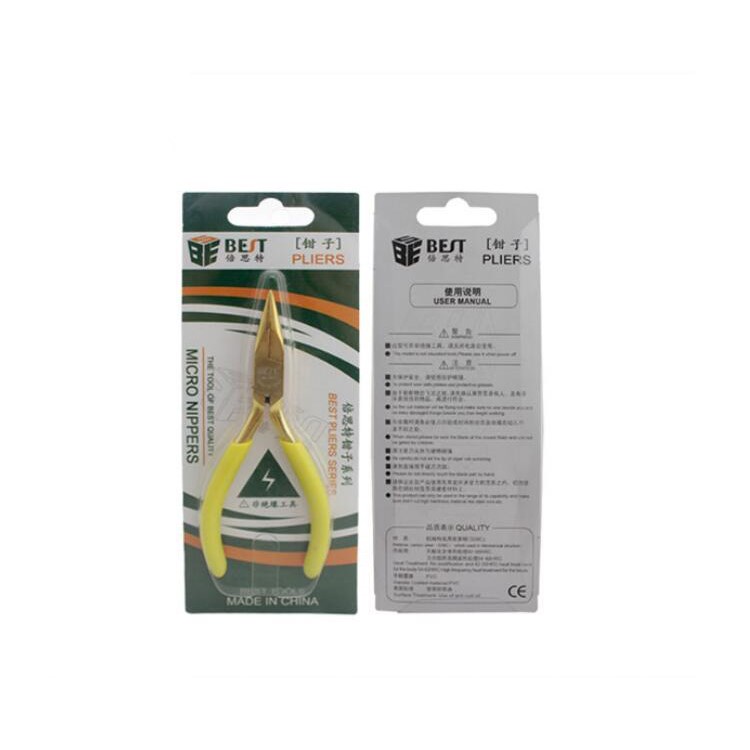 BEST BST-611J Professional Clamp Pliers Diagonal Pliers Oblique Mouth Pliers-6