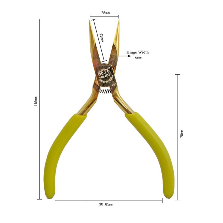 BEST BST-611J Professional Clamp Pliers Diagonal Pliers Oblique Mouth Pliers-7