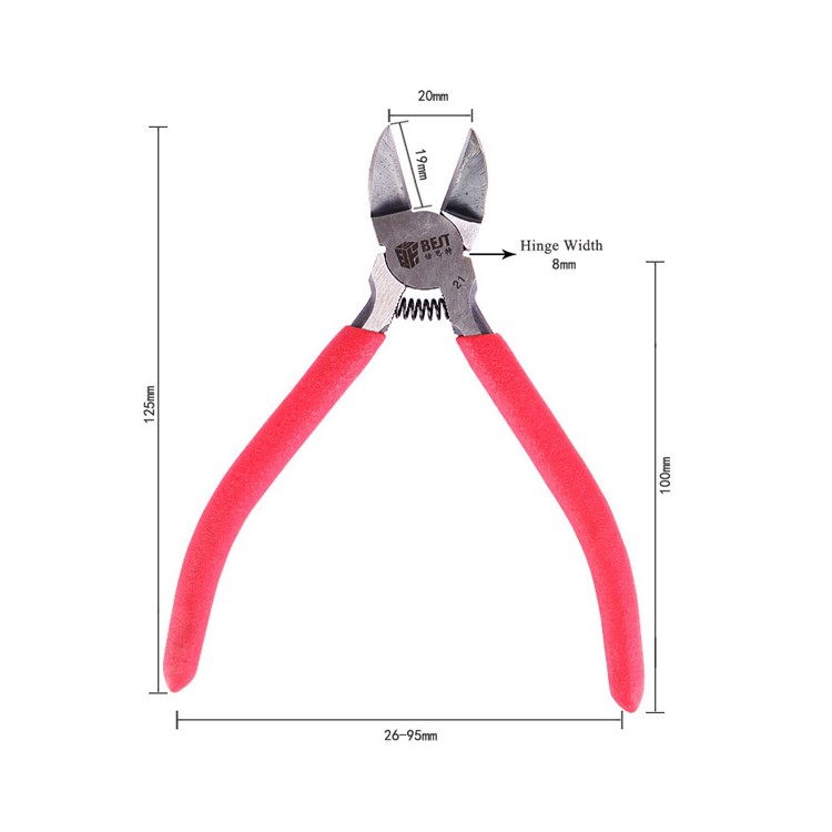BEST BST-21 Heavy Duty Electric Wire Cutting Pliers Cutter Shears Diagonal Side Cutting Pliers Nippers-2