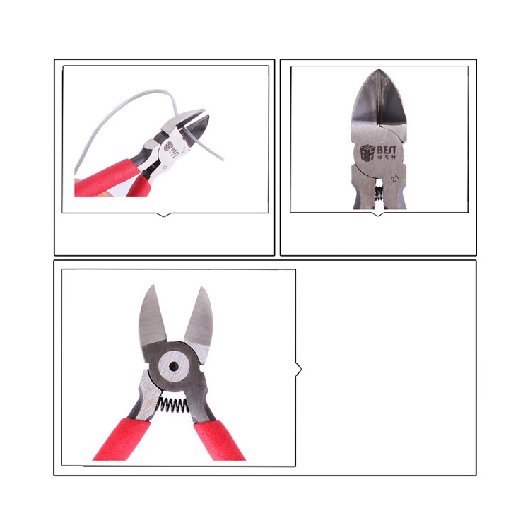 BEST BST-21 Heavy Duty Electric Wire Cutting Pliers Cutter Shears Diagonal Side Cutting Pliers Nippers-3