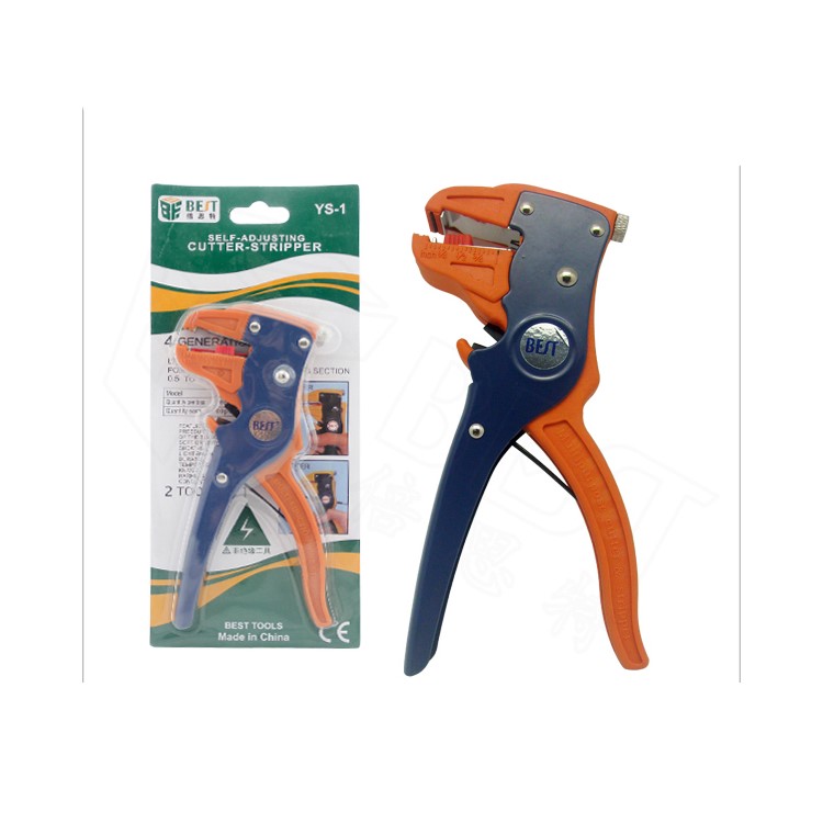 BEST BST-318 Multi Functional Tool Pliers Wire Stripper and Cutter BEST YS-1 Handhold Stripping Plier-1