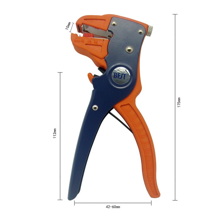 BEST BST-318 Multi Functional Tool Pliers Wire Stripper and Cutter BEST YS-1 Handhold Stripping Plier-6