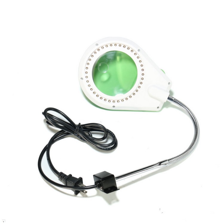 YIHUA 628A 10X Adjustable LED Light Welding Magnifier Desktop Stand - AC 110V / CN Standard Plug-3