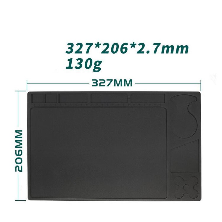 YIHUA Heat Insulation Repair Platform Silicone Mat for Soldering Iron, Size: 327 x 206mm-3