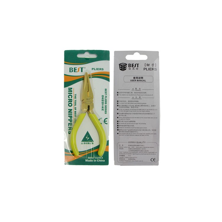 BEST BST-501J Professional Clamp Pliers Diagonal Cutting Pliers Cable Wire Cutter-7