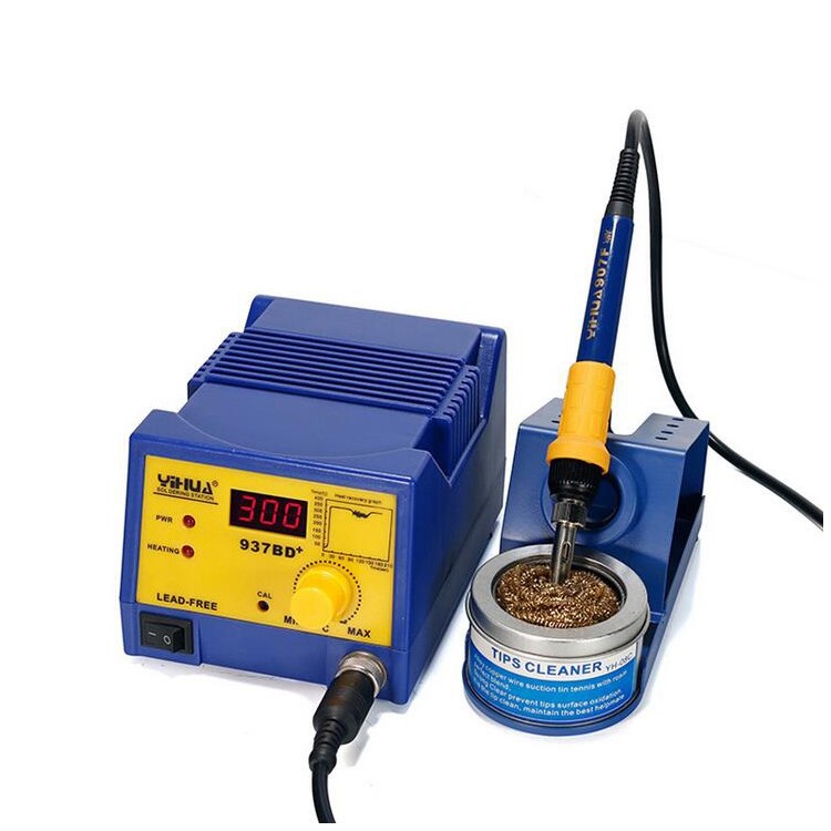 YIHUA 937BD+ 75W 110V Hot Air Gun Soldering Station Ultra Quiet Hot Air Soldering Station-1