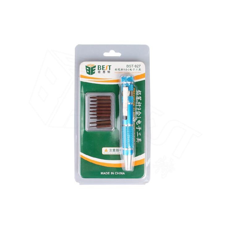 BEST BST-927 9-in-1 Disassembly Screwdriver Repair Tool Set for iPhone Samsung Huawei Xiaomi Etc.-10