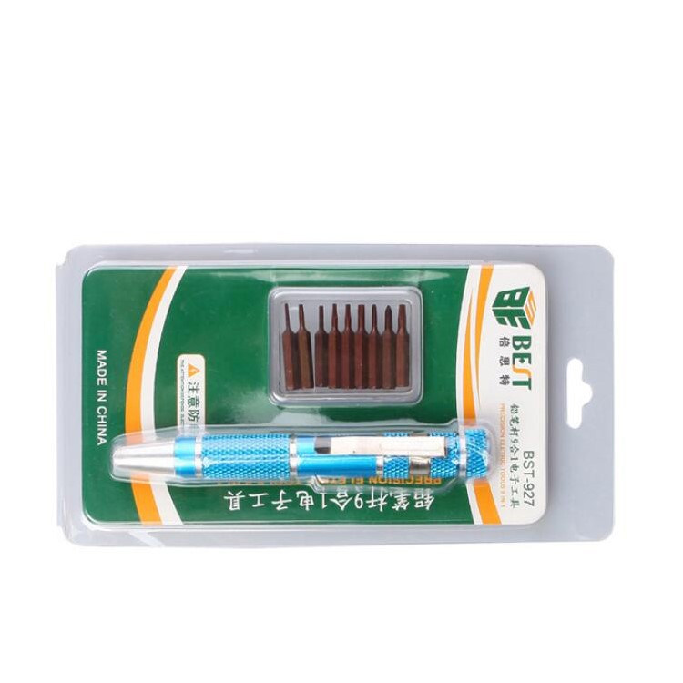 BEST BST-927 9-in-1 Disassembly Screwdriver Repair Tool Set for iPhone Samsung Huawei Xiaomi Etc.-7