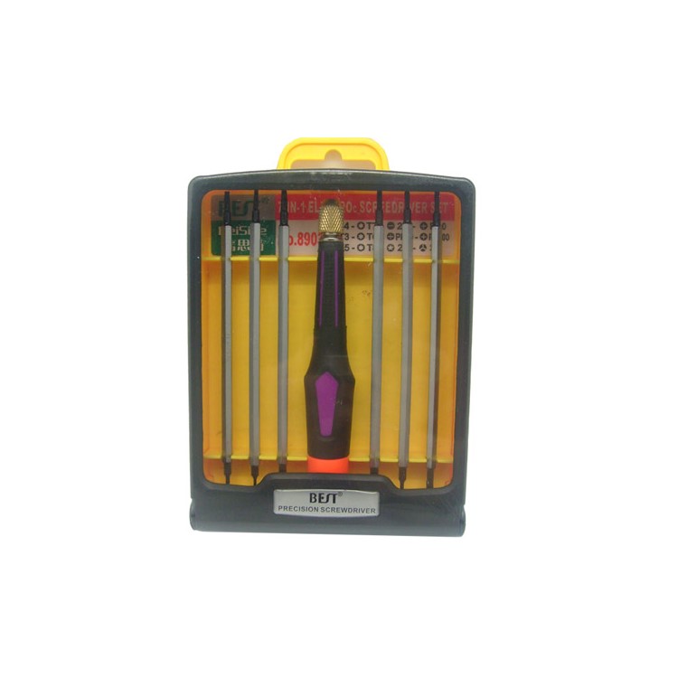 BEST BST-8903 12 in 1 Multipurpose CR-V Screwdriver Tool Kit Repair Set for Phone PC Repair-1
