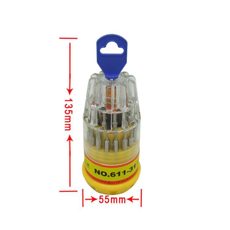 BEST BST-611 31-in-1 Screwdriver Set Precise Screwdriver Tool Set CRV Bits-2