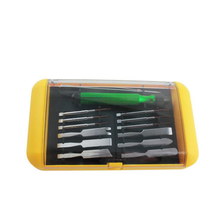 BEST BST-302 14-in-1 Precision Screwdriver Tweezers Pry Repair Tool Kit-4