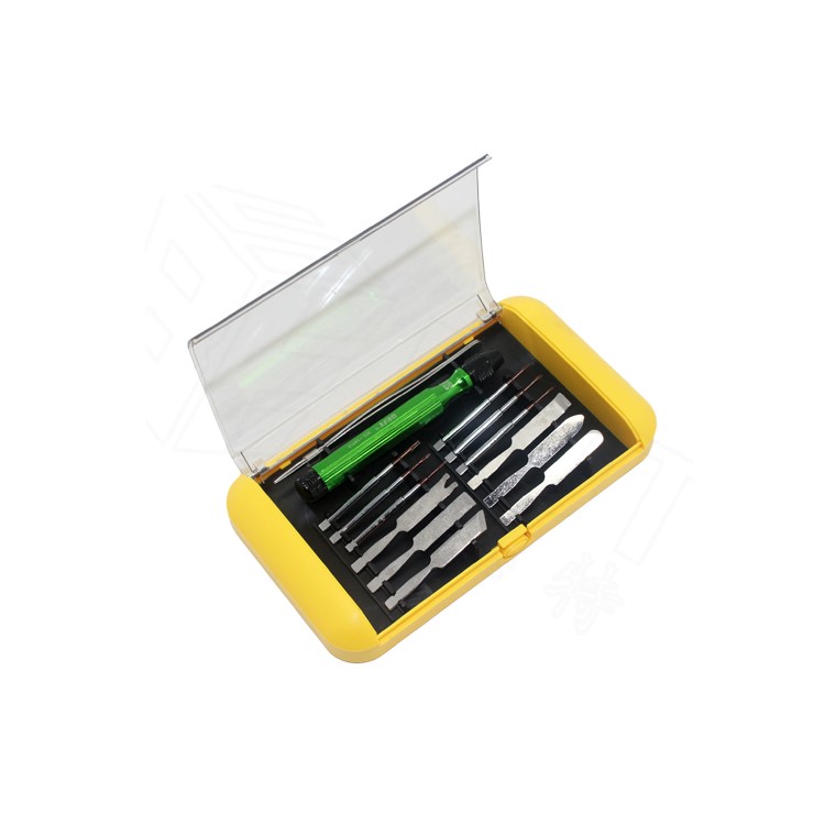 BEST BST-302 14-in-1 Precision Screwdriver Tweezers Pry Repair Tool Kit-8