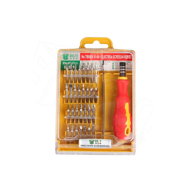 BEST BST-8530 31-in-1 Professional Screwdriver Tweezers Bits Repair Tool Kit-1
