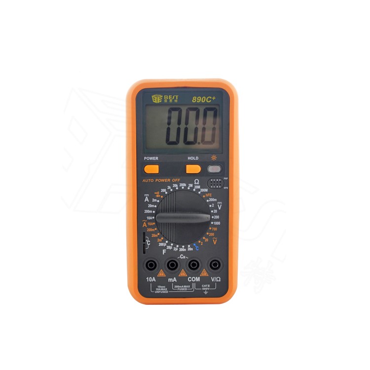 BEST BST-890C+ Portable Handheld Measure Digital Multimeter with LCD Large Screen-1