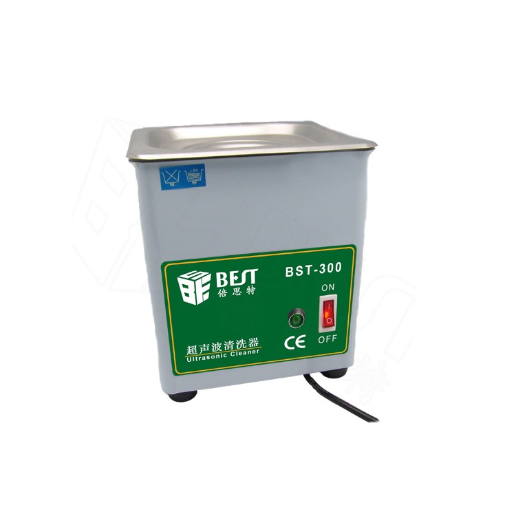 BEST BST-300 110V 50W 1.8L Stainless Steel Ultrasonic Cleaner Ultrasonic Cleaning Machine - US Plug-1