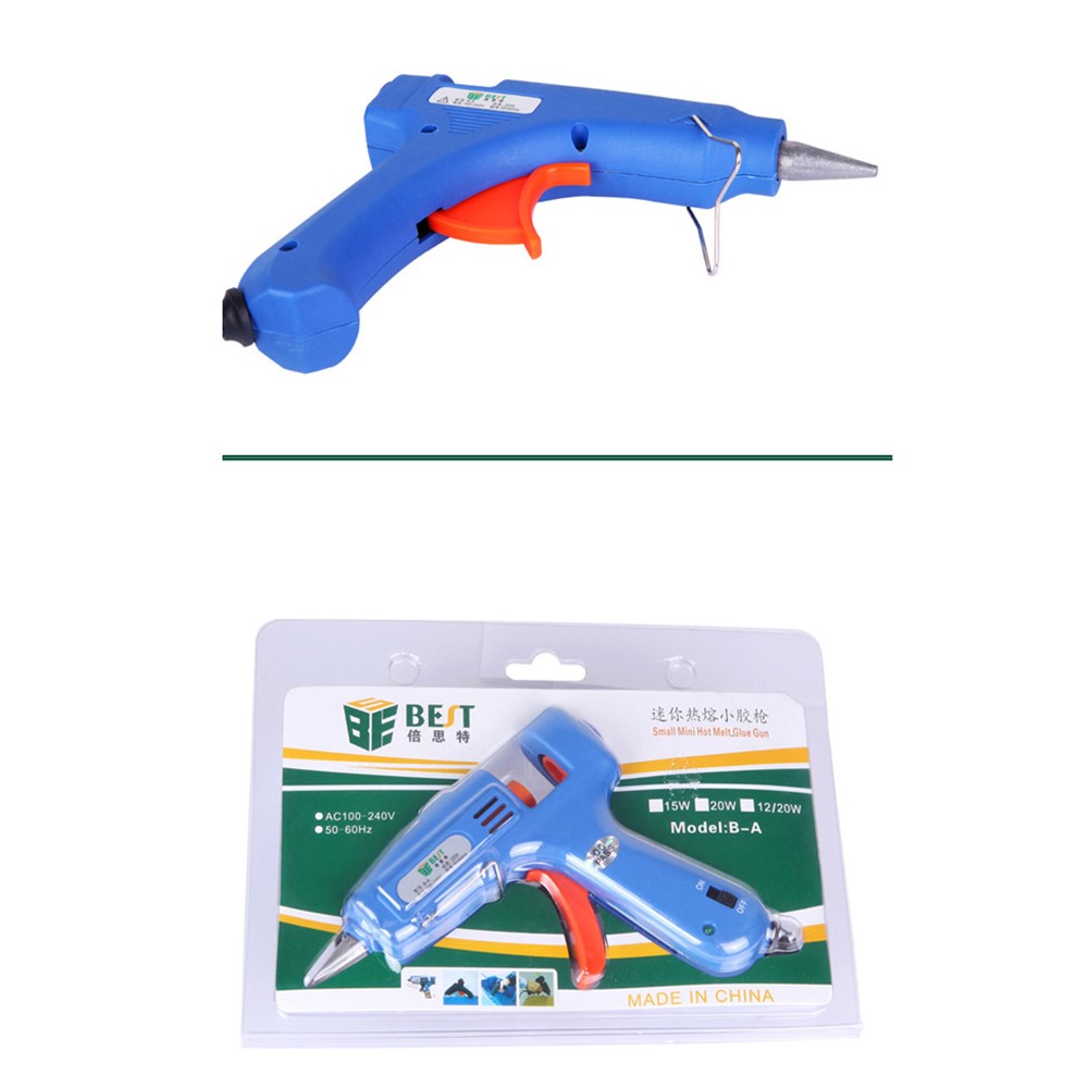 BEST BST-B-E 20W Mini Heißschmelzklebstoffpistole Reparaturwerkzeug-4