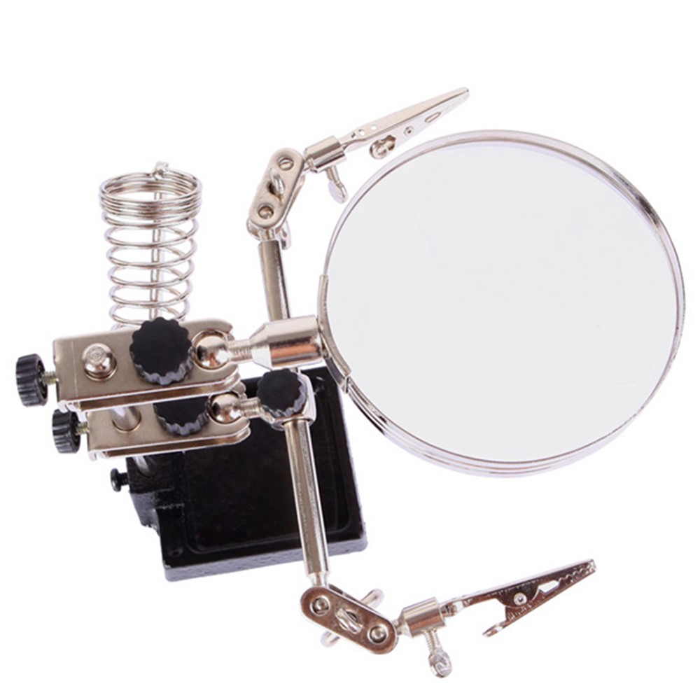 BEST BST-268Z 5X Electronic Maintenance Fixed Magnifying Glass with Clips-1