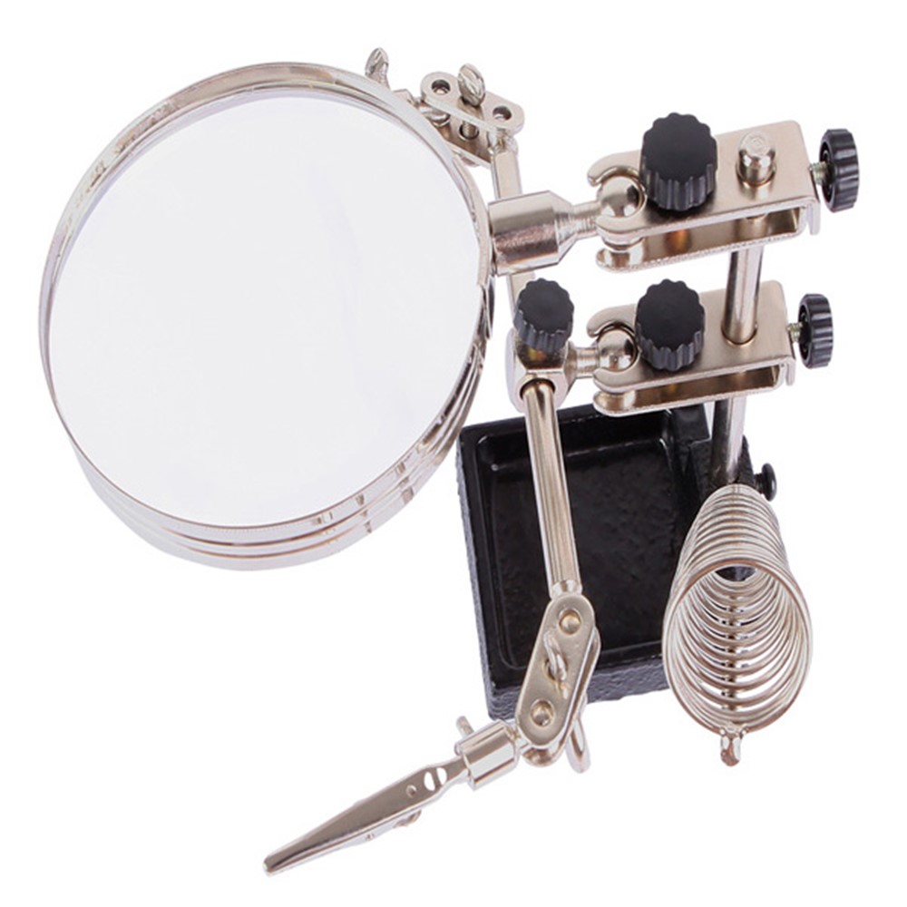 BEST BST-268Z 5X Electronic Maintenance Fixed Magnifying Glass with Clips-2