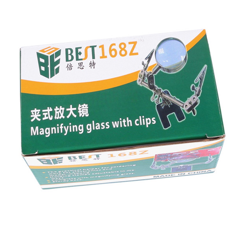 BEST BST-268Z 5X Electronic Maintenance Fixed Magnifying Glass with Clips-6
