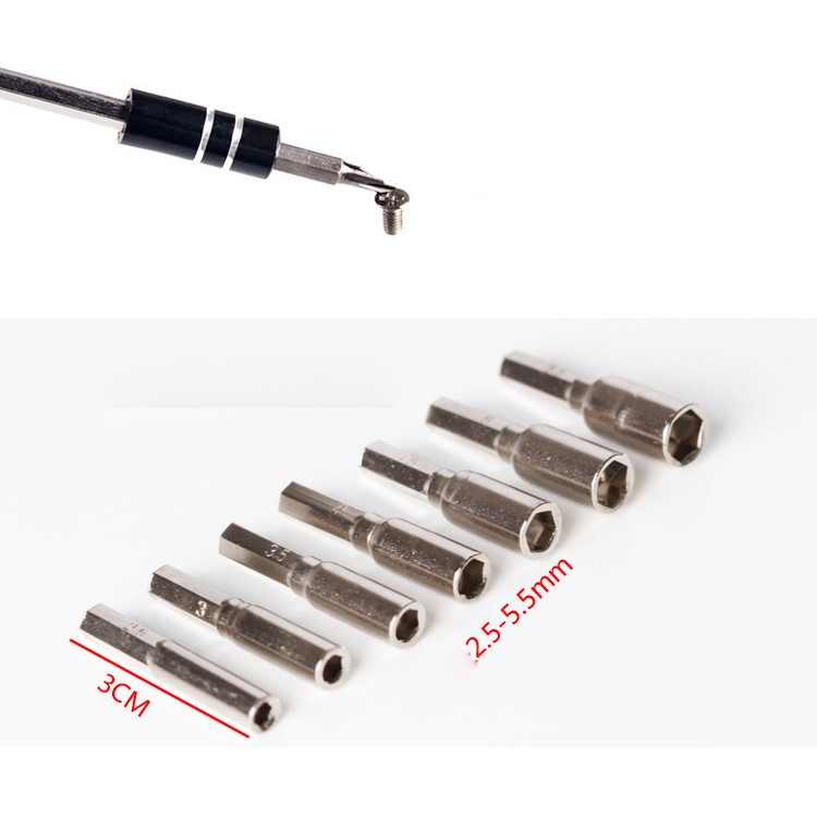 KAISI 45 in 1 Multi-function Precision Screwdriver Repair Tools with Extension Rod-4