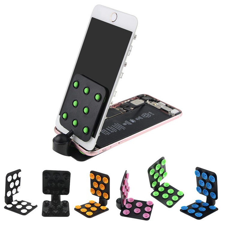 Mobile Phone LCD Screen Plastic Suction Holder Stand Repairing Helper Tool - Random-1
