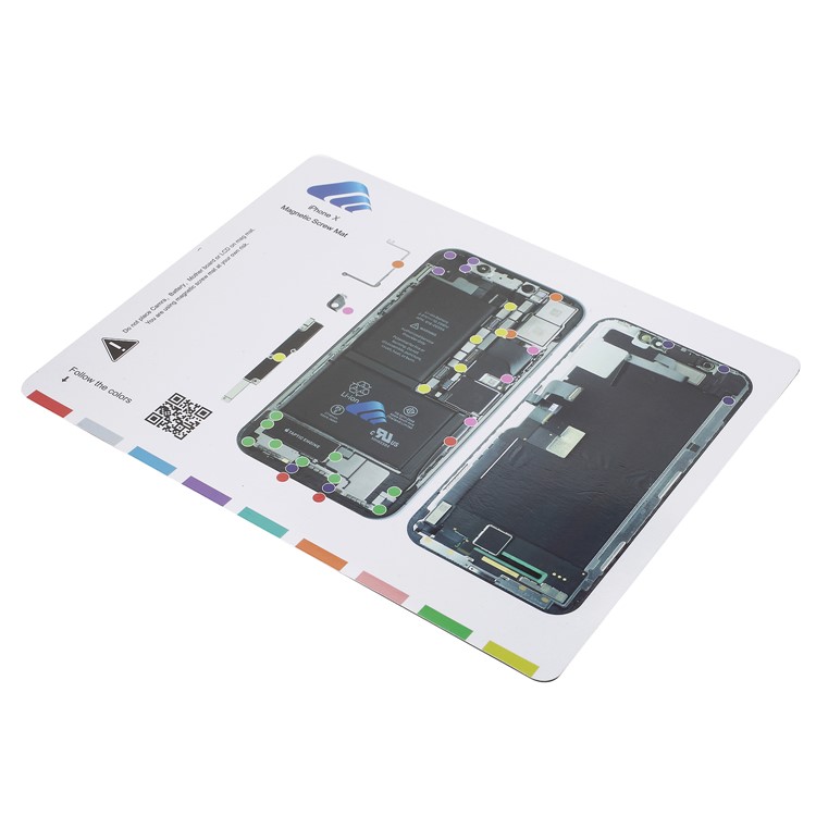 Magnetic Screw Keeper Mat Helping Repair Pad Tool for iPhone X-2