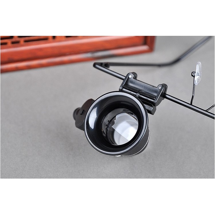 Monocle 20X Magnifier Eyewear Style Magnifier with LED Light-5