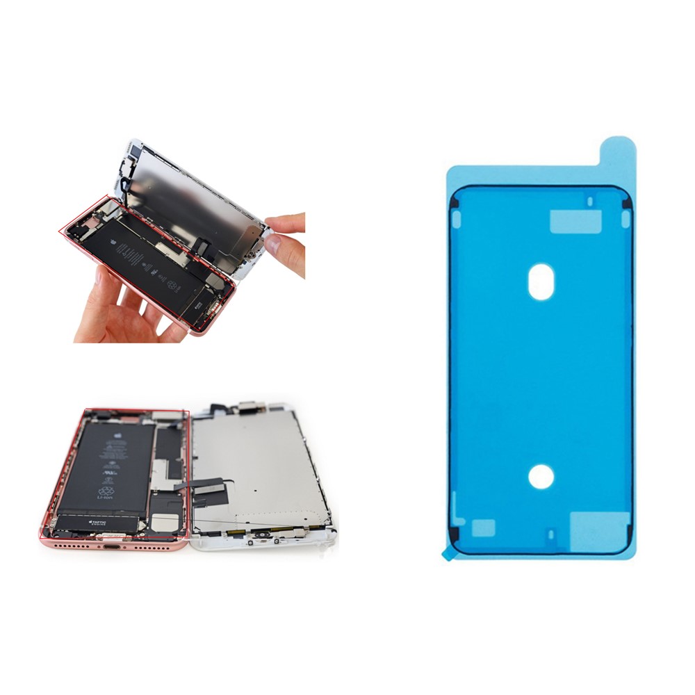 JF-8164 8-in-1-Batterieklebstoff-Aufkleber + Wasserdichter Klebstoffaufkleber-Schraubendreher-Reparatur-Tool-Kit Für IPhone 8 4.7 Batterie