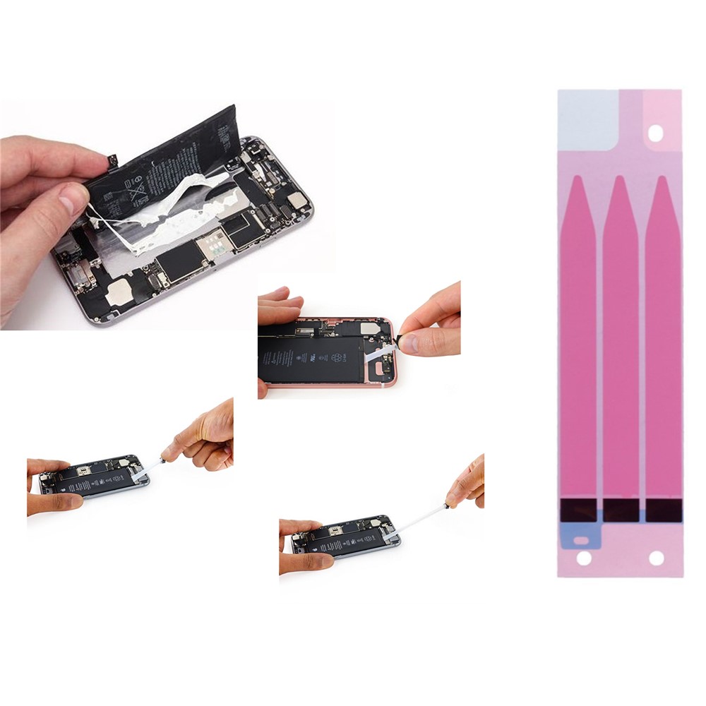 JF-8161 Conjunto De Ferramentas De Reparação De Chave De Fenda De Adesivo Adesivo De Bateria 8-em-1 Para Iphone 8/7 / 6s / 6 4.7 Polegadas-4