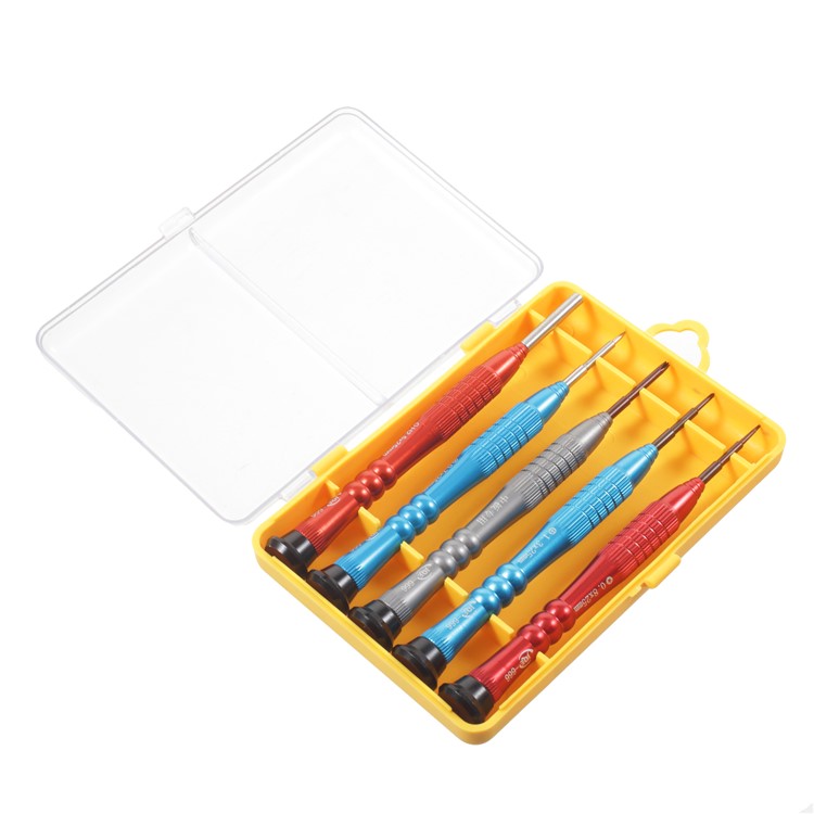 5 in 1 Precision Screwdriver Repair Tool Set for iPhone X / 8 / 8 Plus etc.-3
