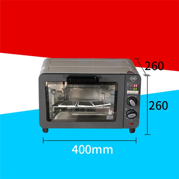 TBK Mini Electric Heating and Air Blow Roaster Smartphone LCD Screen Dismantle Machine - EU Plug-7