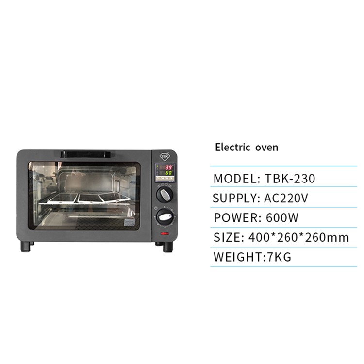 TBK Mini Electric Heating Blast Drying Oven LCD Screen Disassemble Machine for Phone Repair - US Plug-6