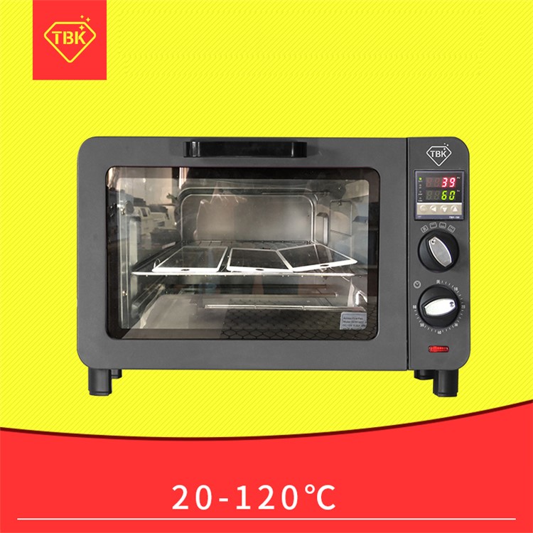 TBK Mini Electric Heating Blast Drying Oven LCD Screen Disassemble Machine for Phone Repair - US Plug-9